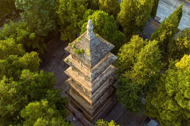 Turm des Xingjiao-Tempels