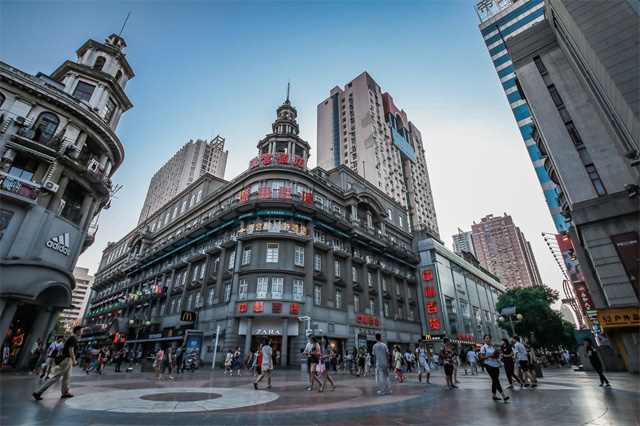 Jianghan Road Pedestrian Street